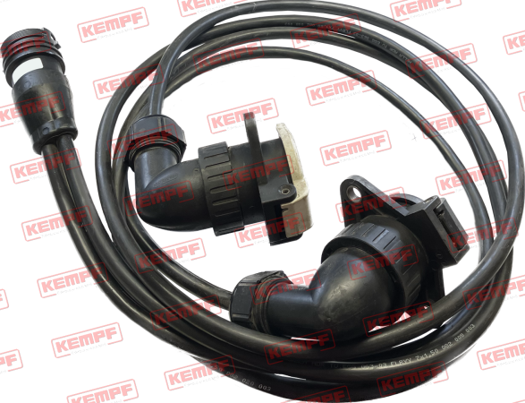 96372 Kempf Frontadapterleitung, 2x1700mm, 2x7-pol. Steckdose